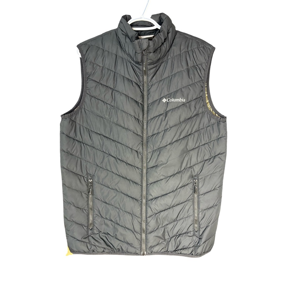 Columbia Black Quilted Vest